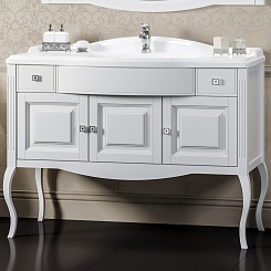 Opadiris Мебель для ванной Лаура 120 белая – фотография-7